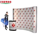 large fabric backdrop